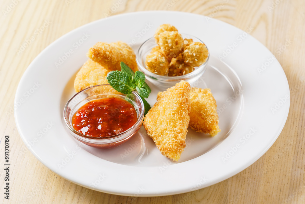 Fried Mozzarella Fried Mozzarella