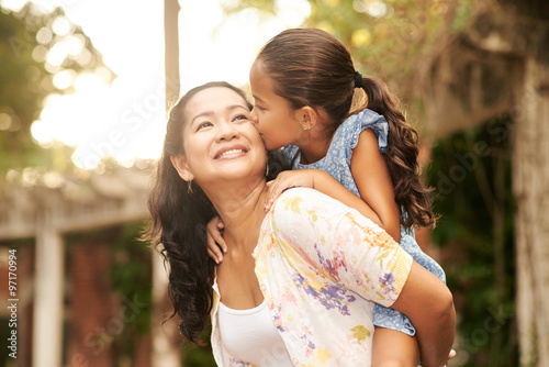 Mother and daughter