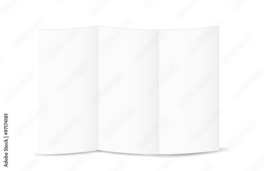 white blank folded paper white blank folded paper