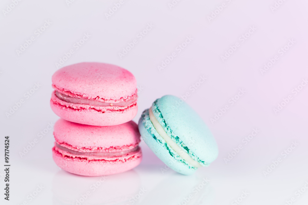 series Colorful and tasty French cookies Macarons on a colorful series Colorful and tasty French cookies Macarons on a colorful