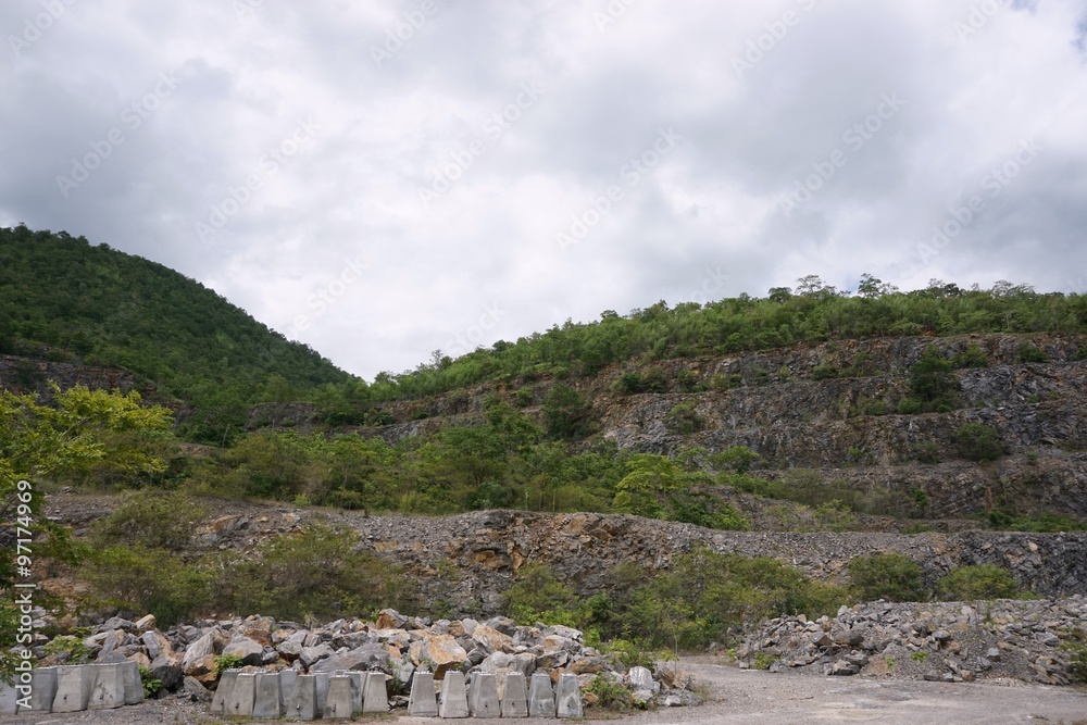 quarry in Thailand