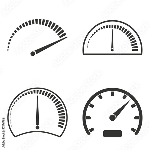 Speedometer icon.