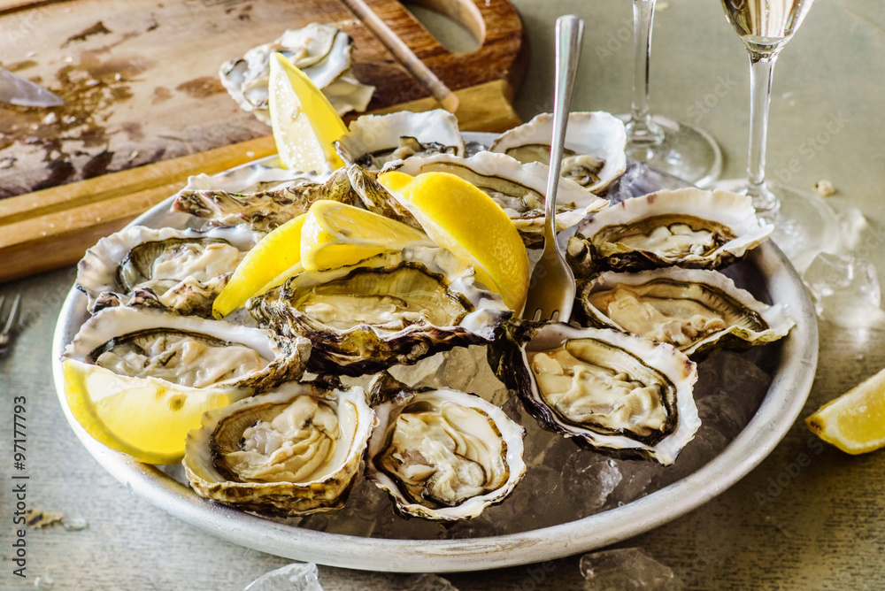 Opened Oysters