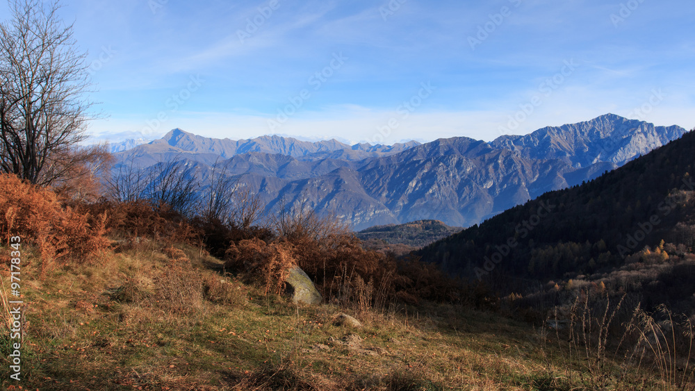 Grigna settentrionale dal Rifugio Martina - monte San Primo