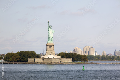 statue of miss liberty in new york city © ahavelaar