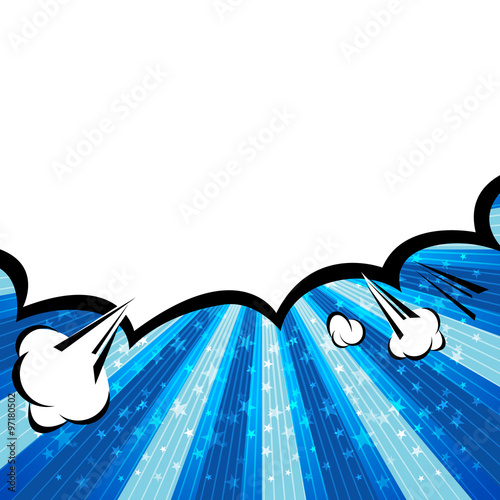 Speech Bubble Pop-Art Style
