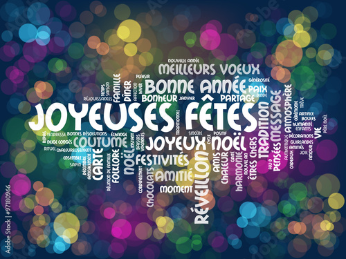 Nuage de Tags "JOYEUSES FETES"
