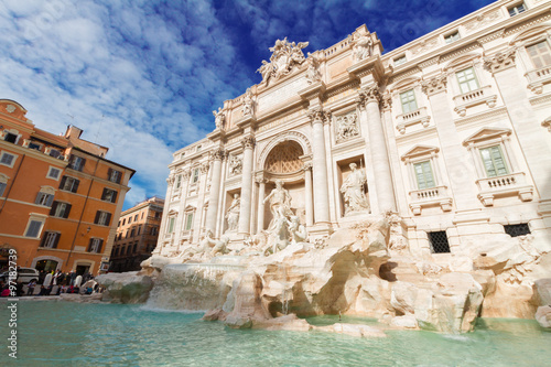 Fountain di Trevi in Rome, Italy