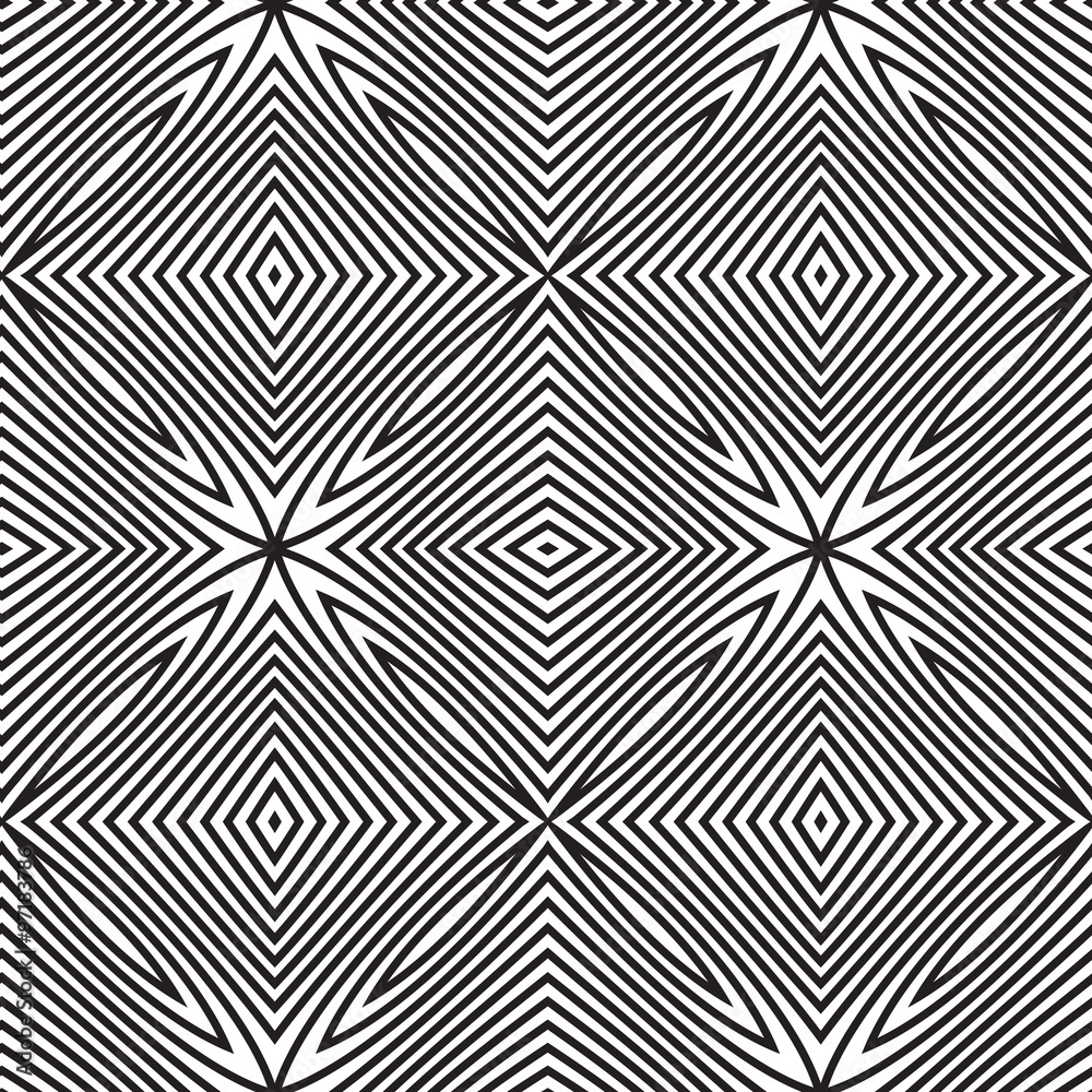 Abstract seamless pattern. Modern stylish texture geometric back