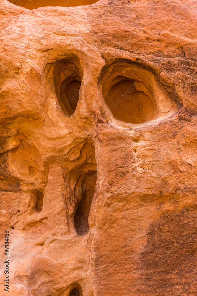 Scream - stone formation in Arches National Park