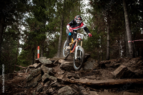 Downhill racer
