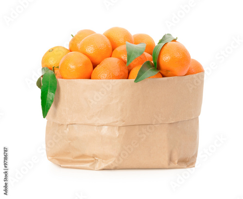 Tangerines in a paper bag - Mandarini in un sacchetto di carta