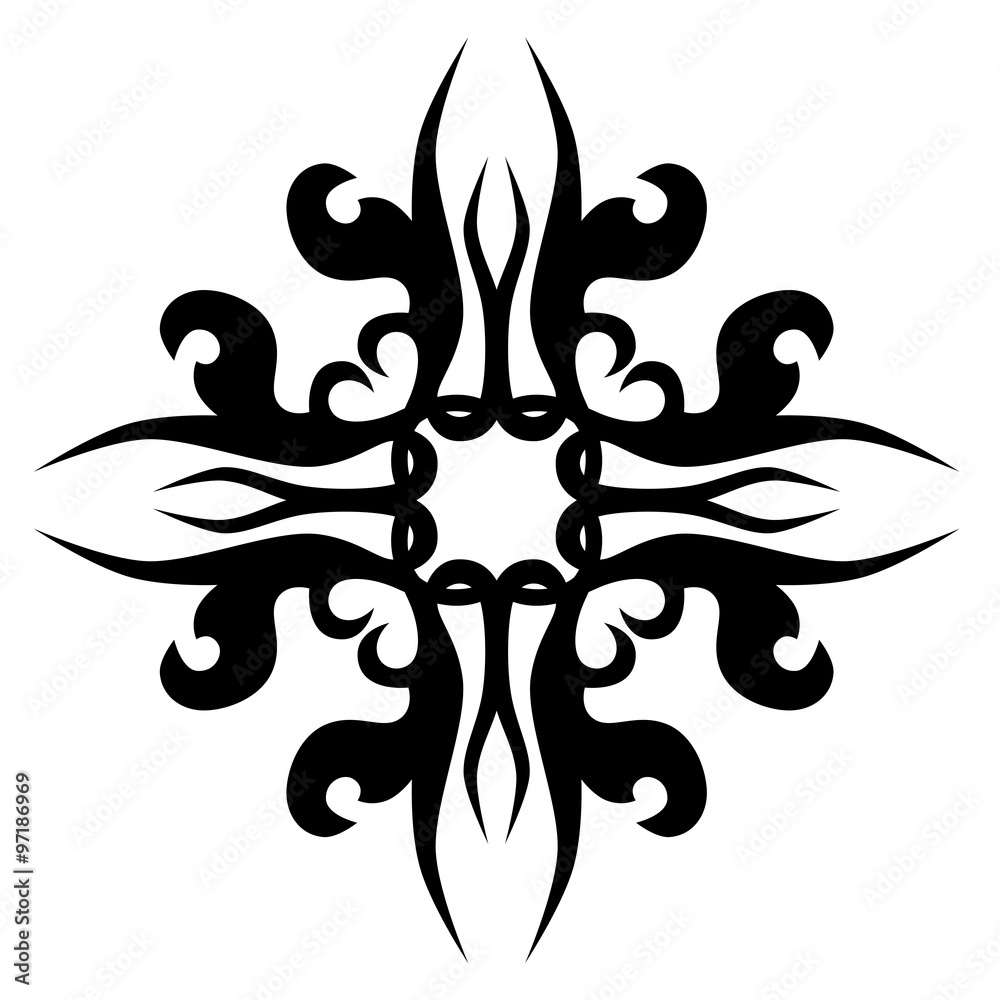 Tattoo tribal vector. Tattoo. Pattern. Design. Ornament.