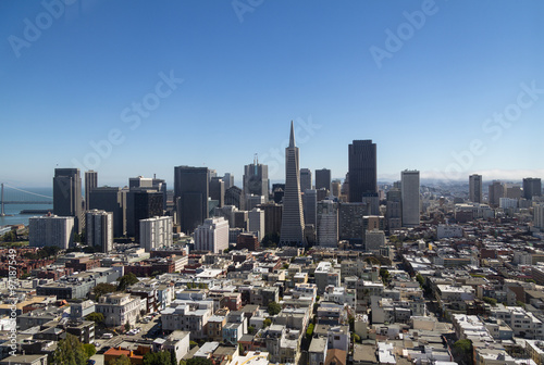View on Financial District, Downtown San Francisco
