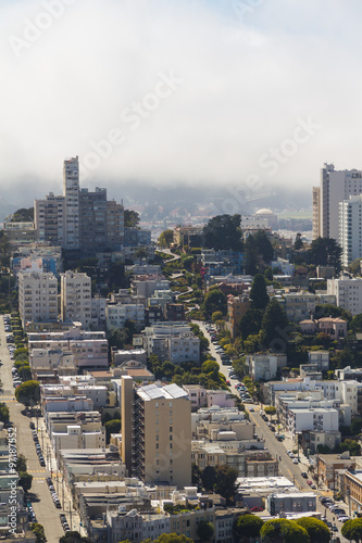 View on cityscape of San Francisco at daytime