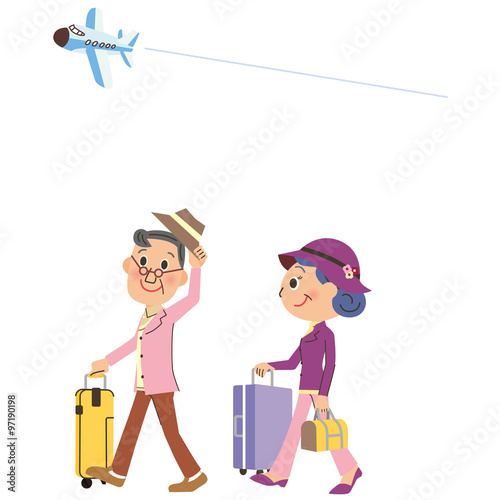 老夫婦で旅行