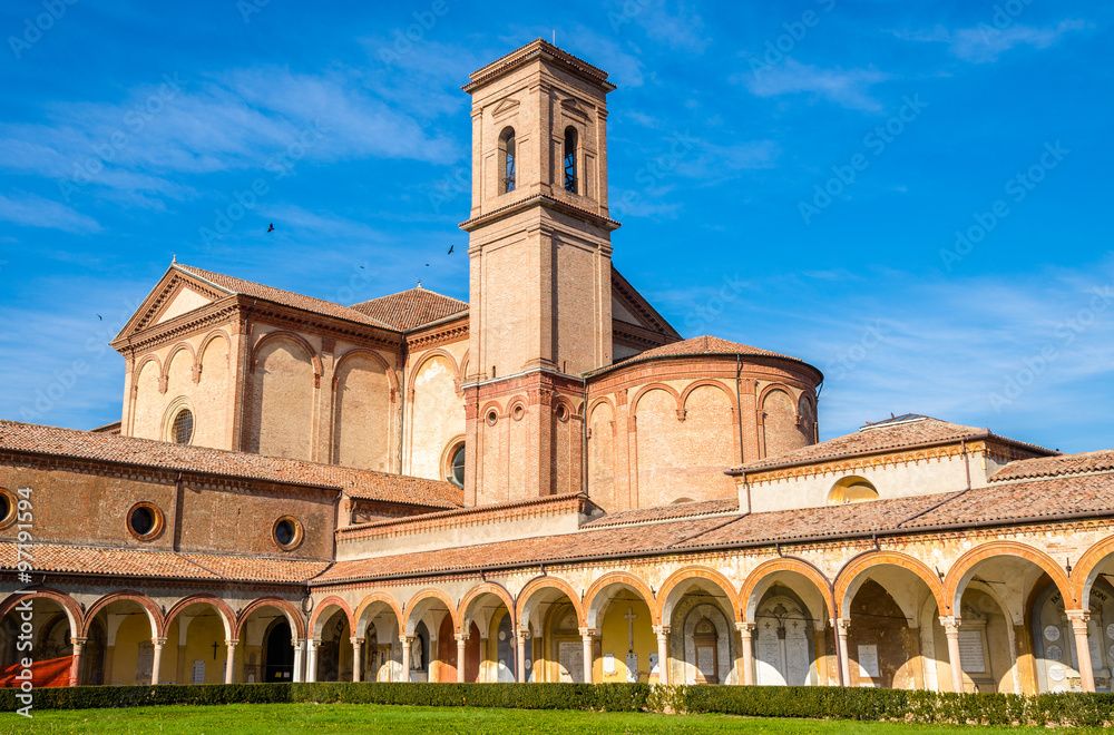 San Cristoforo alla Certosa church in Ferrara - Italy