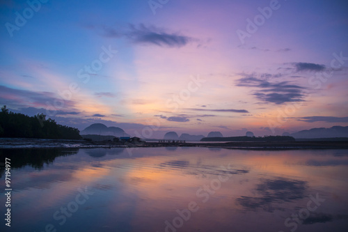 beautiful morning light at Baan Sam Chong Tai