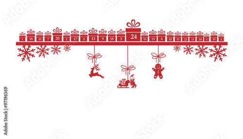 Weihnachten / Karte / Hintergrund / Vektor