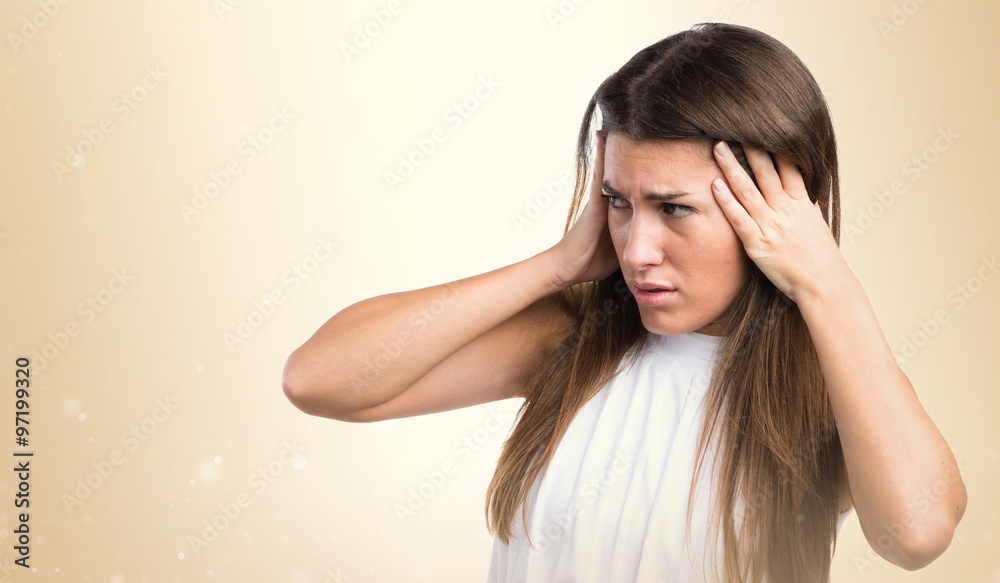 Obraz premium frustrated girl