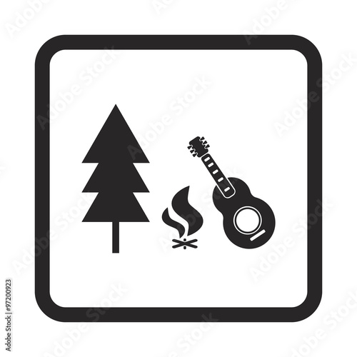 Tourist parking icon