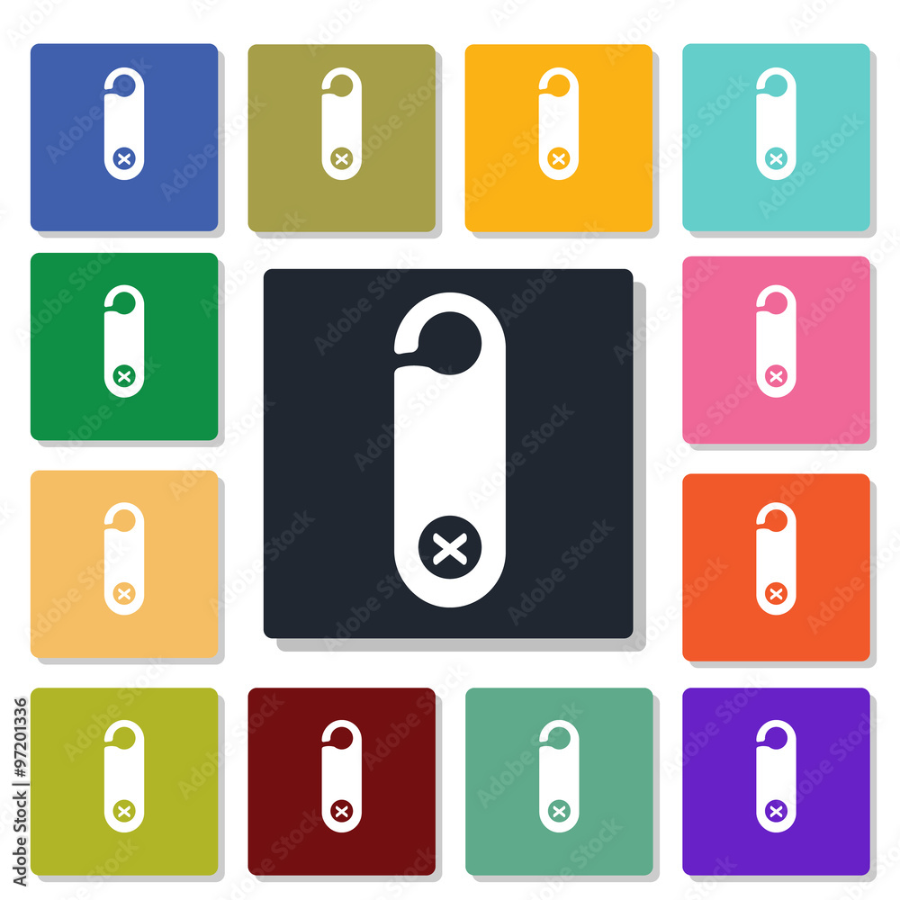 Please do not disturb icon Please do not disturb icon