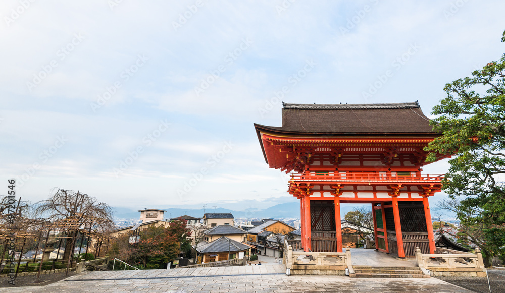 京都 清水寺から眺める京都の町 京都 清水寺から眺める京都の町