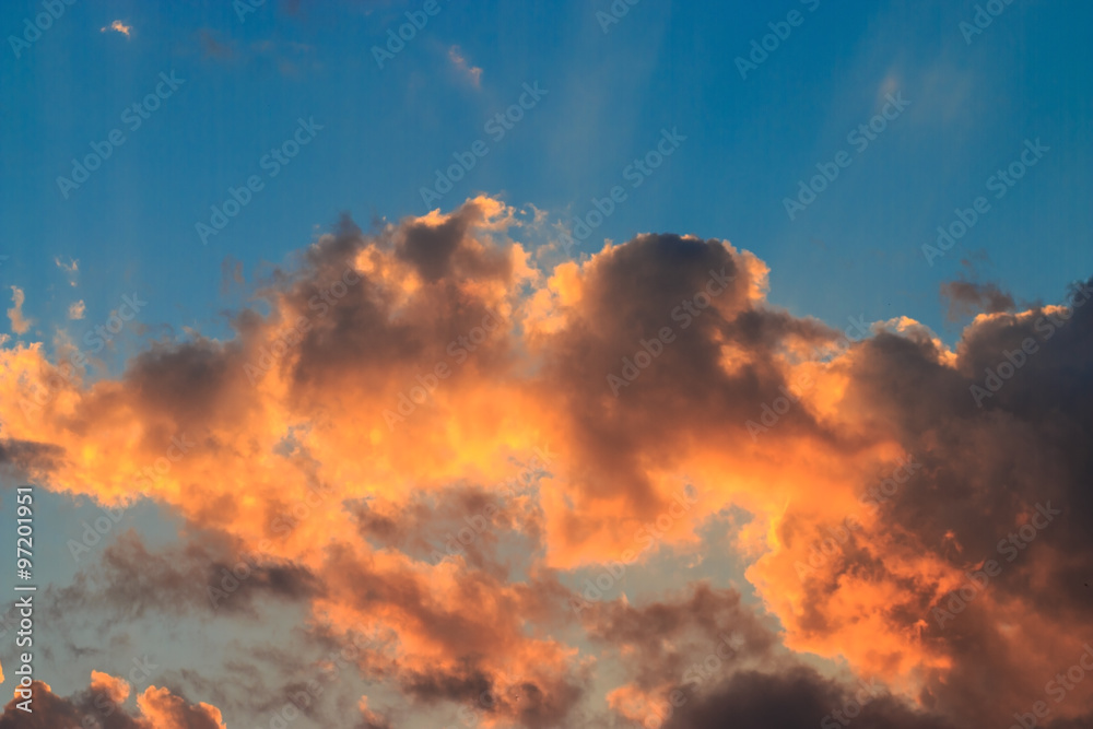 sunset and clouds sunset and clouds