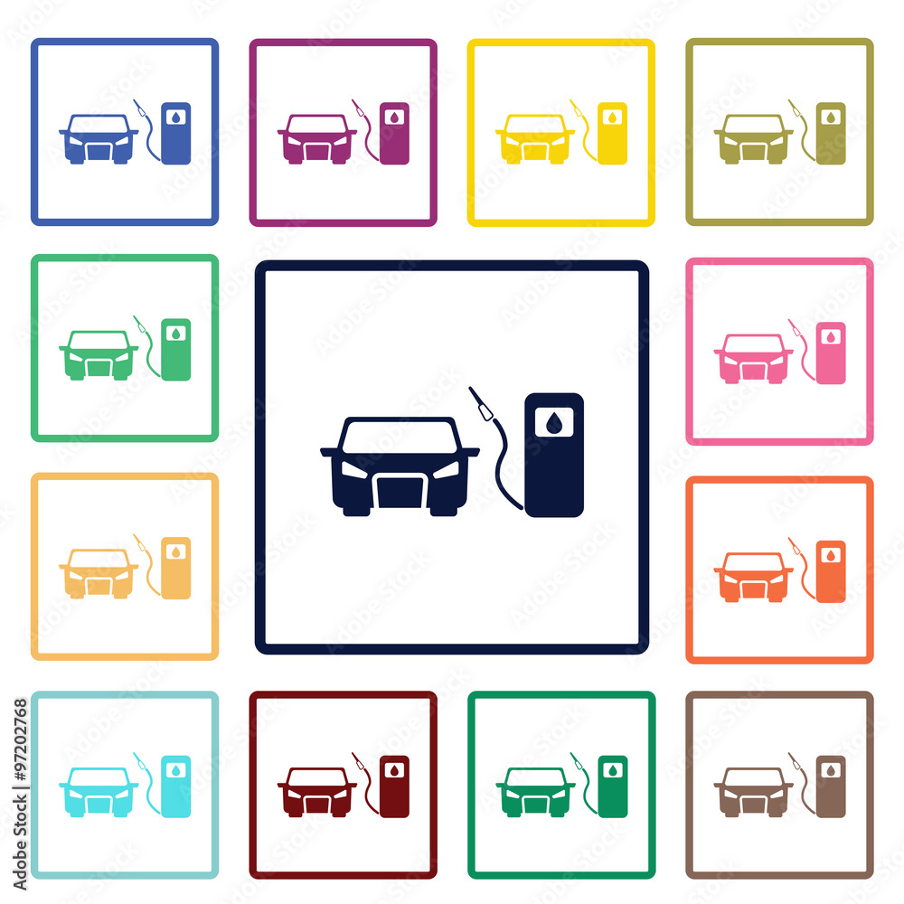Gas station icon