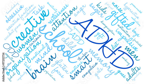 ADHD Word Cloud