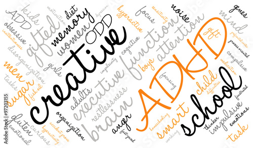 ADHD Word Cloud