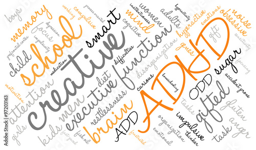 ADHD Word Cloud