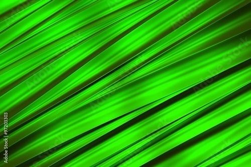 background of green 3d abstract waves