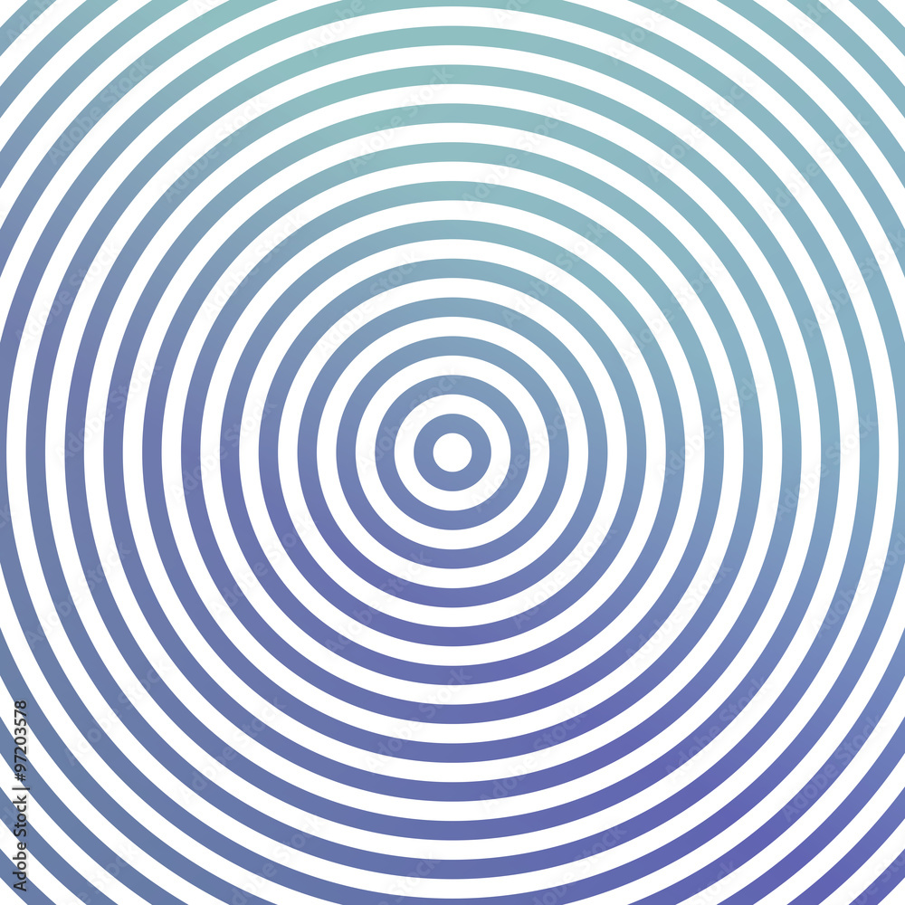 Blue metallic circle background design