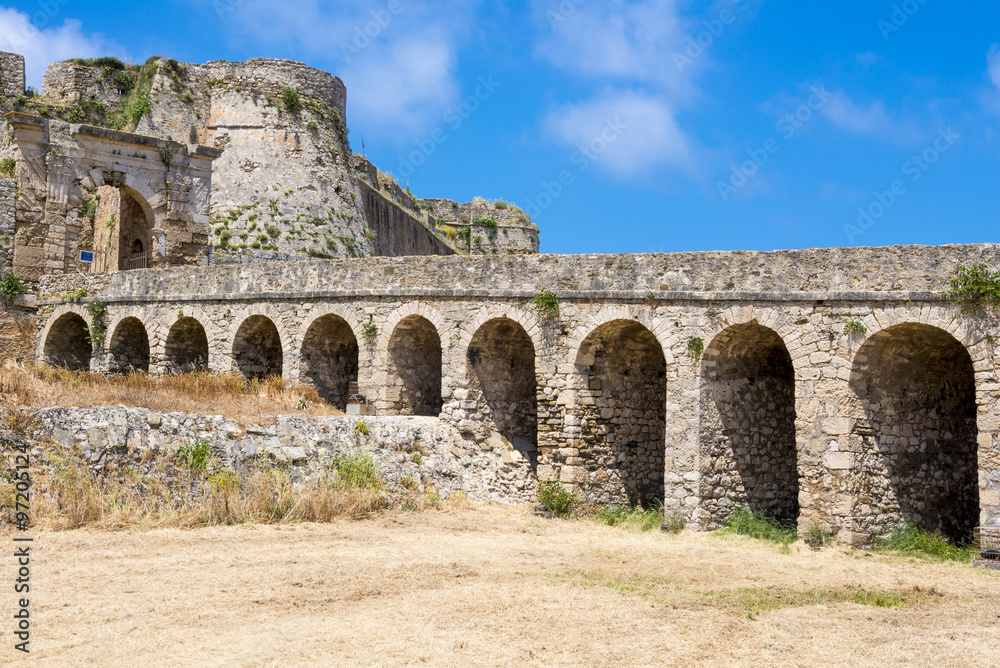 Methoni Venetian Fortress in the Peloponnese, Messenia (Greece)