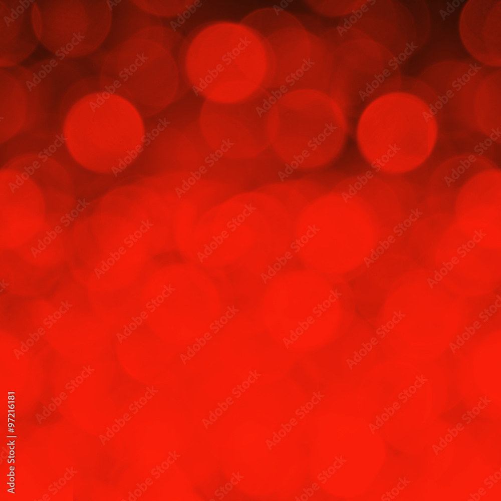 Blurred red sparkles