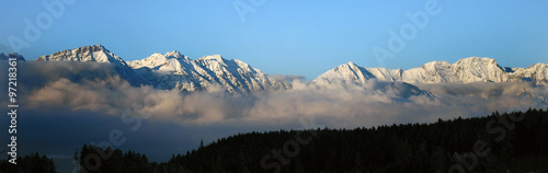 Fotografie Tirol - Innsbruck und Nordkette im Winter