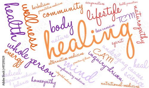 Healing Word Cloud