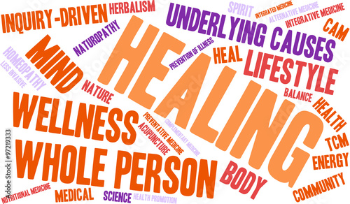 Healing Word Cloud