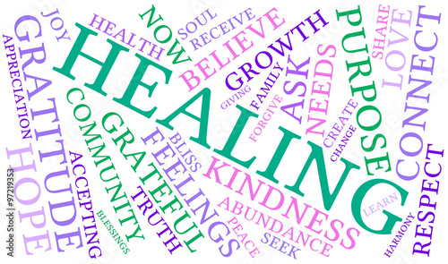 Healing Word Cloud