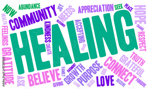 Healing Word Cloud