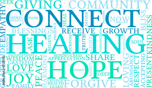 Healing Word Cloud