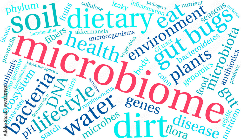 Microbiome Word Cloud Microbiome Word Cloud