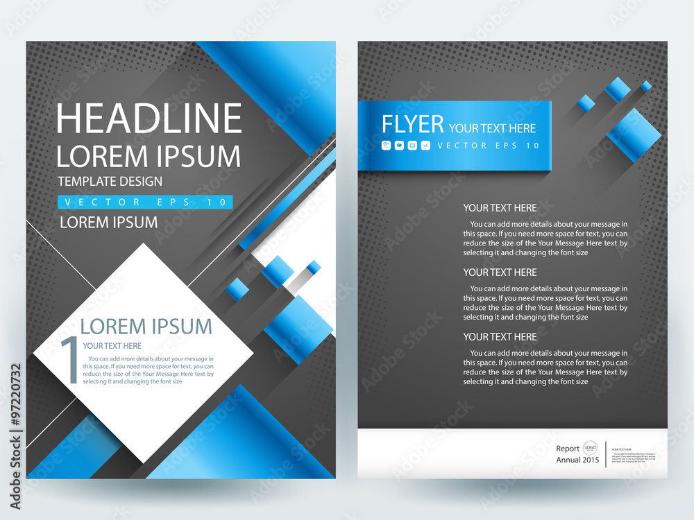 Abstract vector modern flyers brochure / annual report /design templates / stationery with white background in size a4 Abstract vector modern flyers brochure / annual report /design templates / stationery with white background in size a4