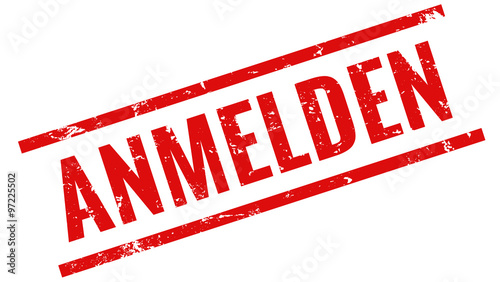 Jetzt anmelden stempel rot