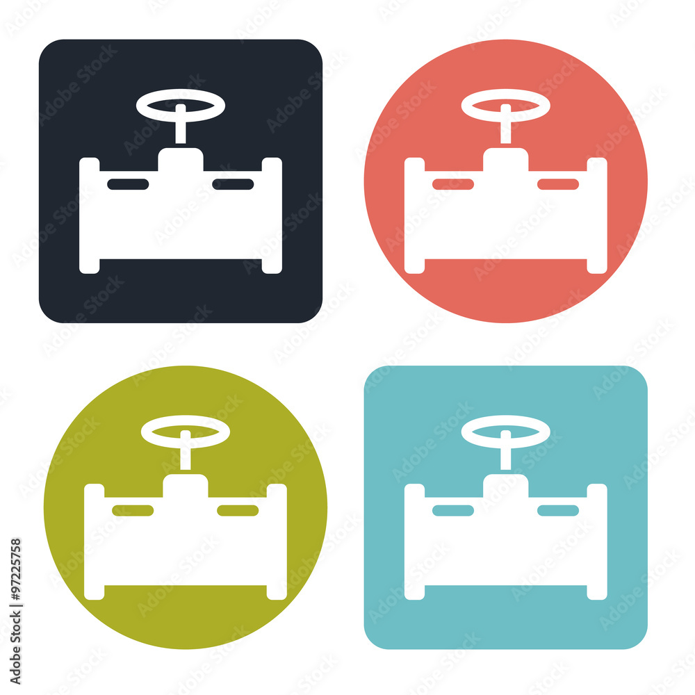 Fototapeta premium Pipe icon