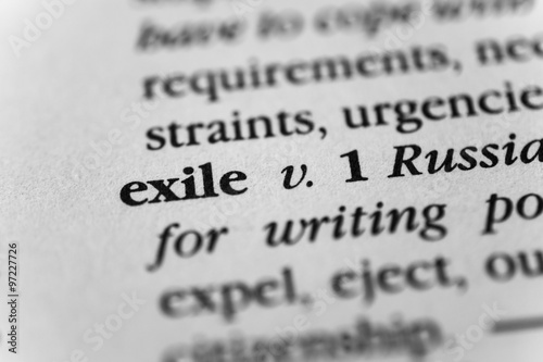 Canvas Print Exile