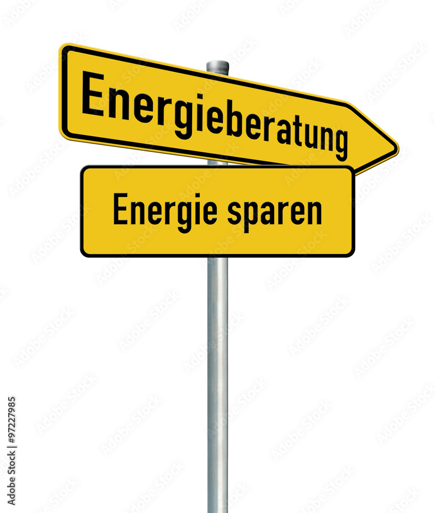 Energieberatung 6 / Richtungsschild Energieberatung 6 / Richtungsschild