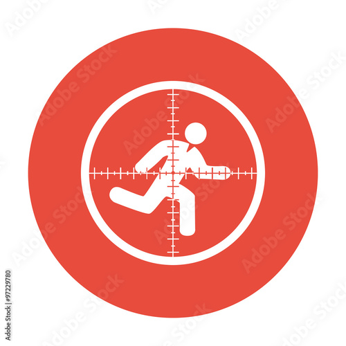 Sight device icon.