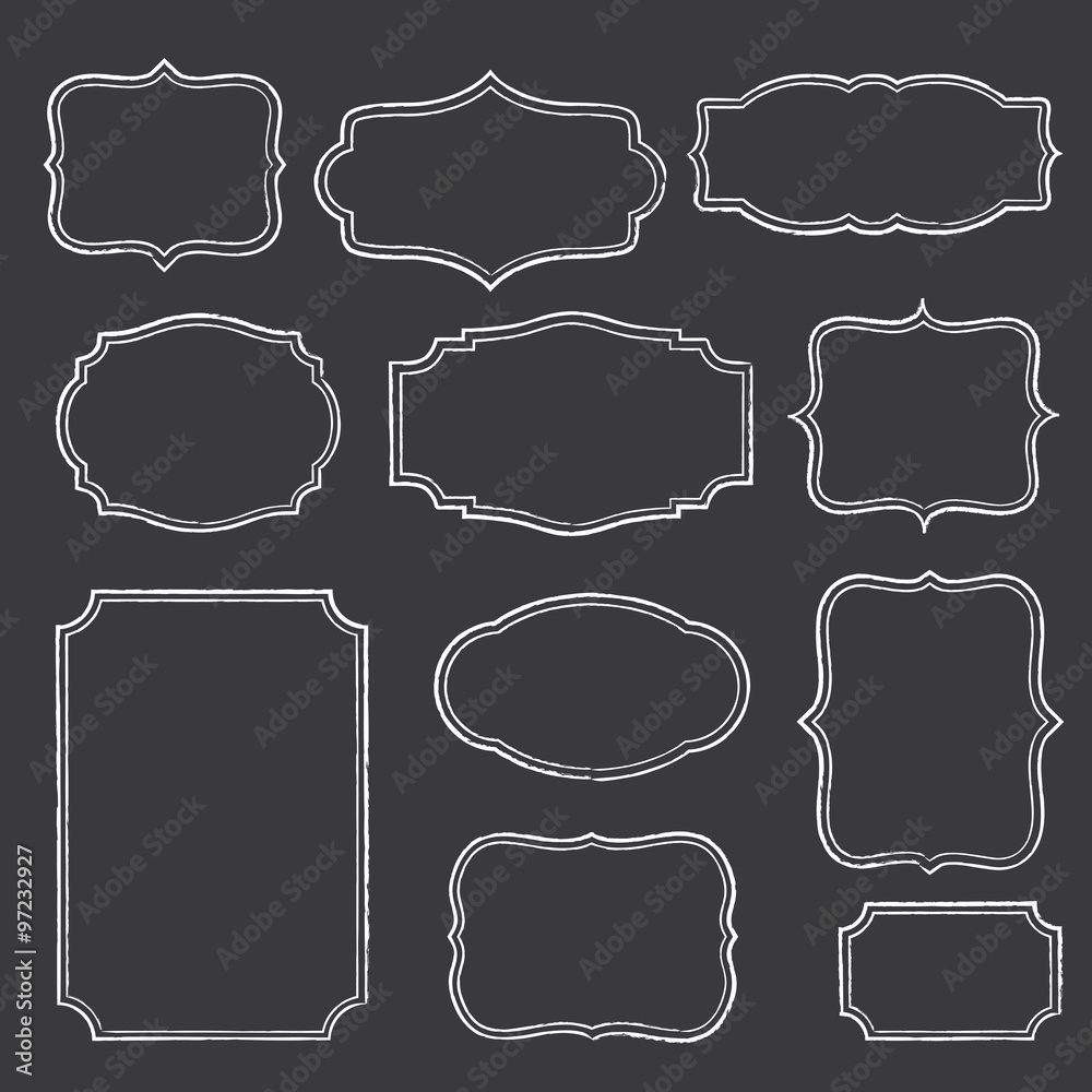 Chalkboard Frames
